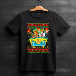 Scooby Do Christmas T shirt, Novelty Top