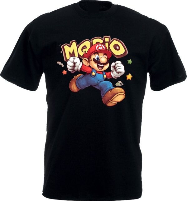 Mario Cartoon Graphic T shirt, Unisex Kids And Adults t Shirt