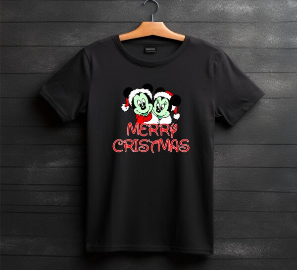 Disney Mickey Mouse Christmas T Shirt, Unisex Kids And Adults Shirt