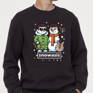 New Snowasis Christmas Sweatshirt, Unisex Kids and Adult Jumper