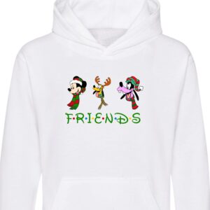 Disney Mickey Friends Christmas Hoodie, Mickey Squad Christmas Top, Unisex Hood