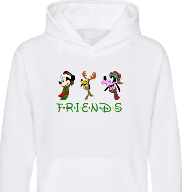 Disney Mickey Friends Christmas Hoodie, Mickey Squad Christmas Top, Unisex Hood