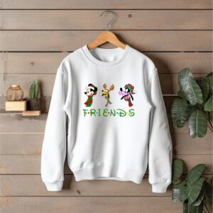Disney Mickey Friends Christmas Sweatshirt, Disney Christmas Jumper, Unisex Top