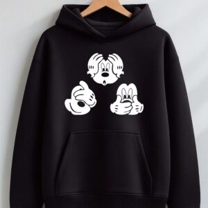 Funny Mickey Faces Hoodie, Mickey Lover Hoodie, Disney Trip Hoodie