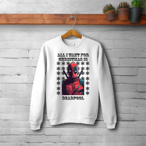 Deadpool Festive Sweatshirt