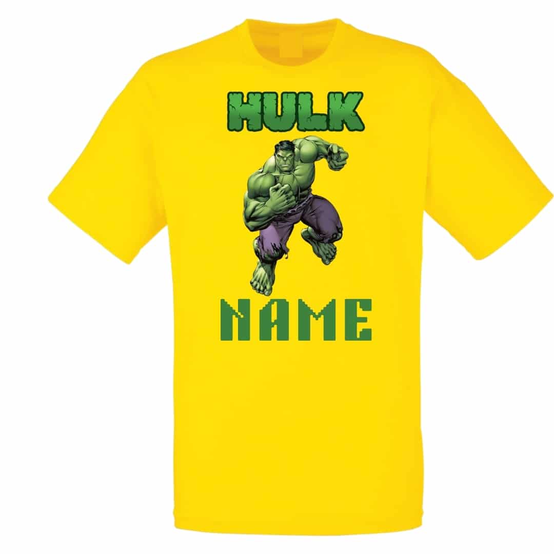 Personalised Hulk Graphic T-Shirt - Image 6
