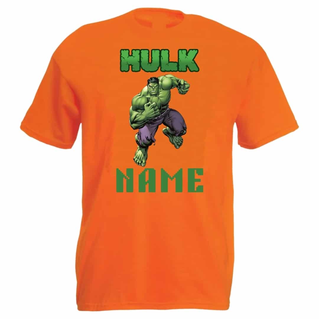 Personalised Hulk Graphic T-Shirt - Image 3