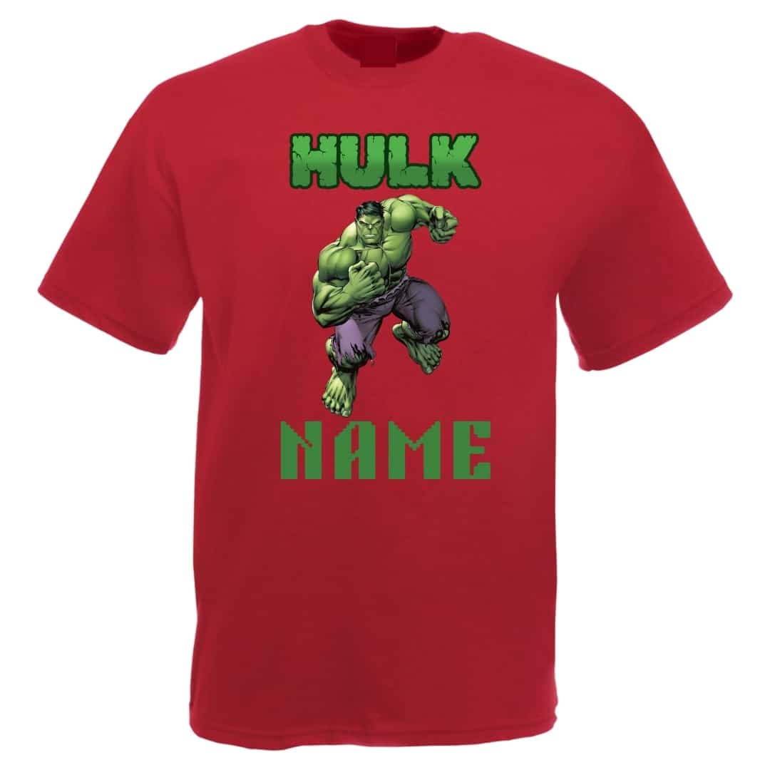 Personalised Hulk Graphic T-Shirt - Image 5