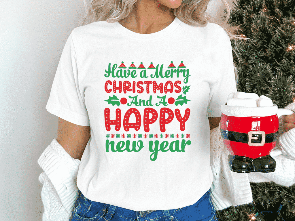 Merry Christmas Happy New Year Shirt