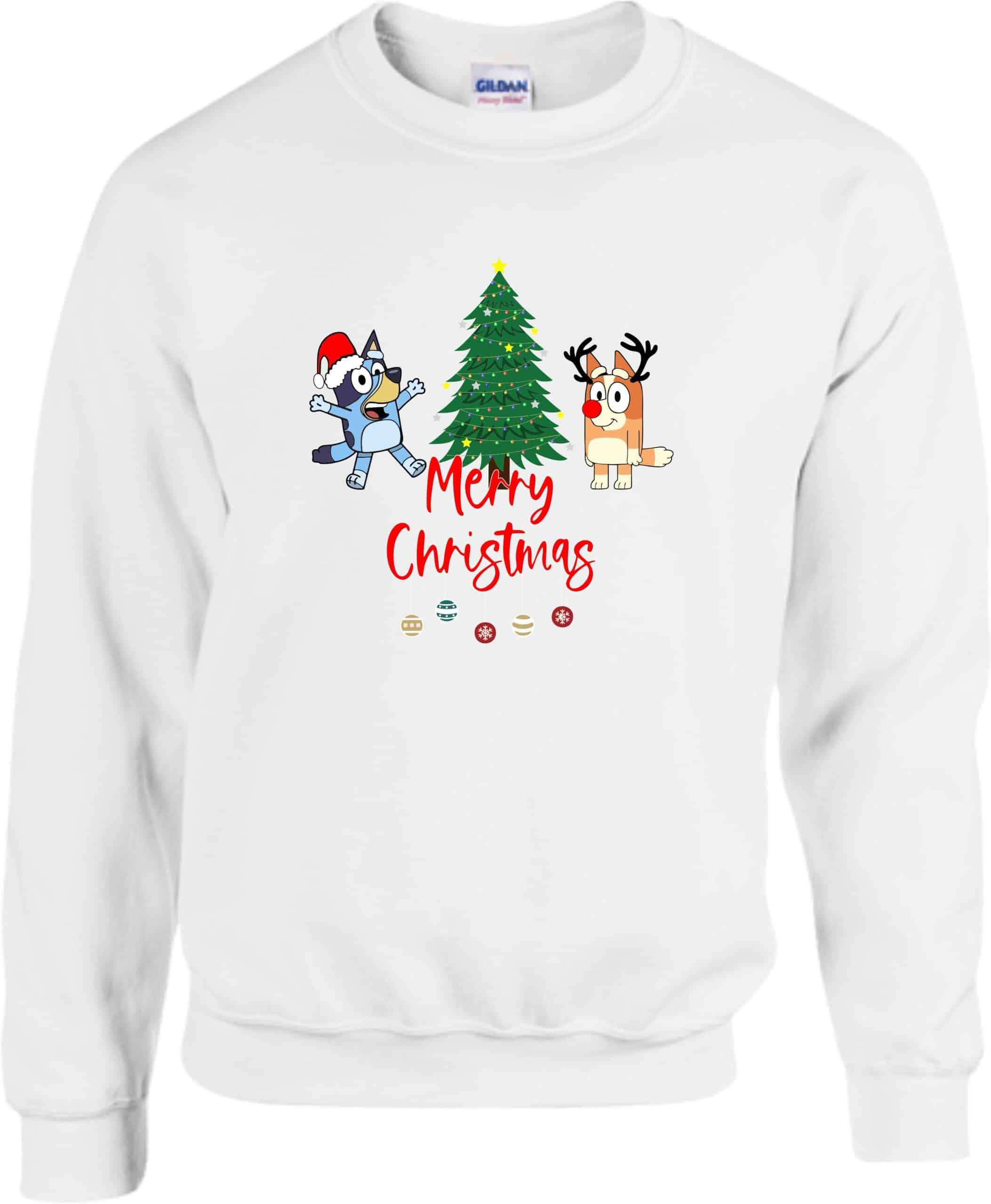 Bluey Dog Merry Christmas Sweatshirt - Image 6