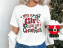 Girl Who Loves Christmas Shirt