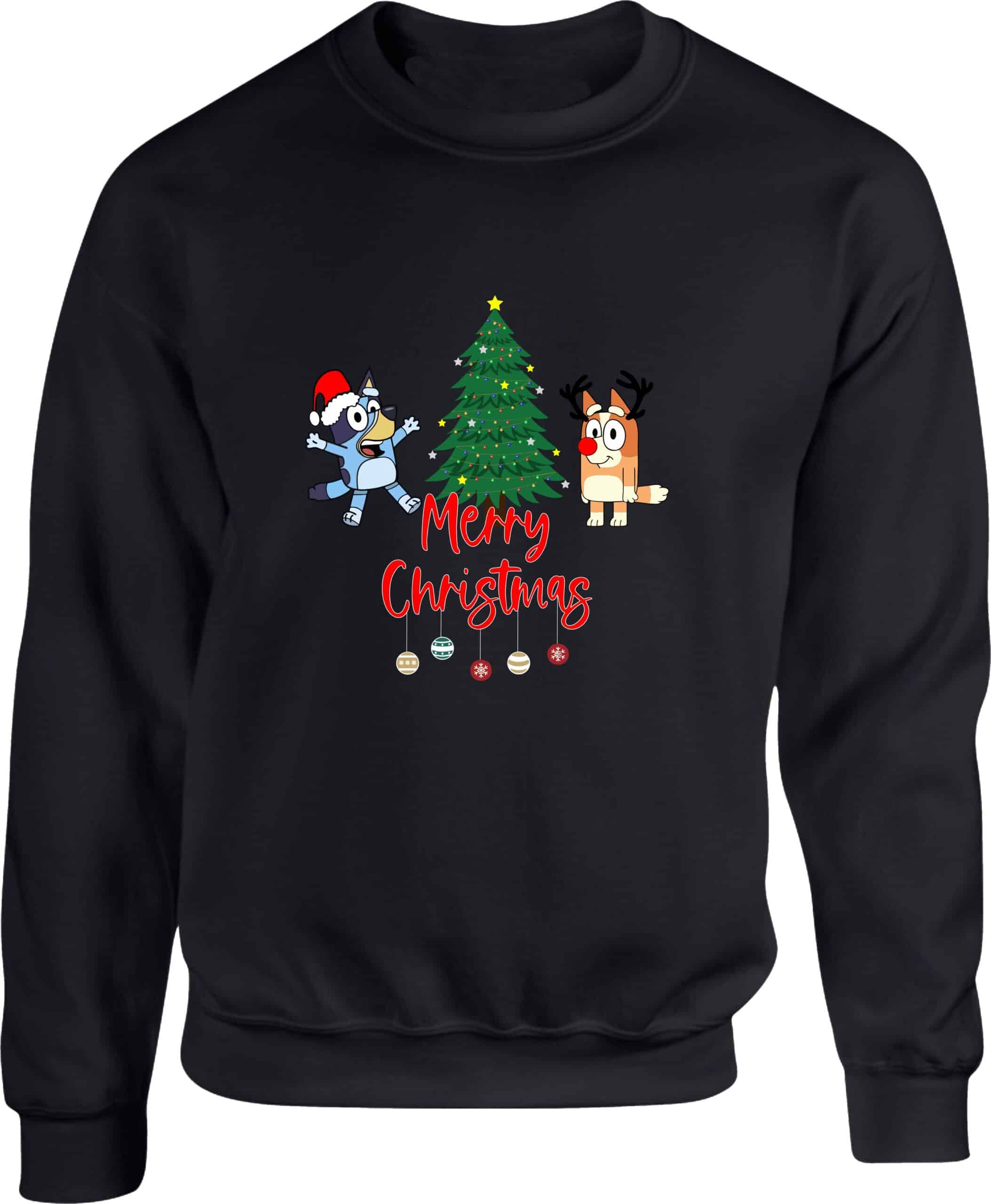 Bluey Dog Merry Christmas Sweatshirt - Image 8