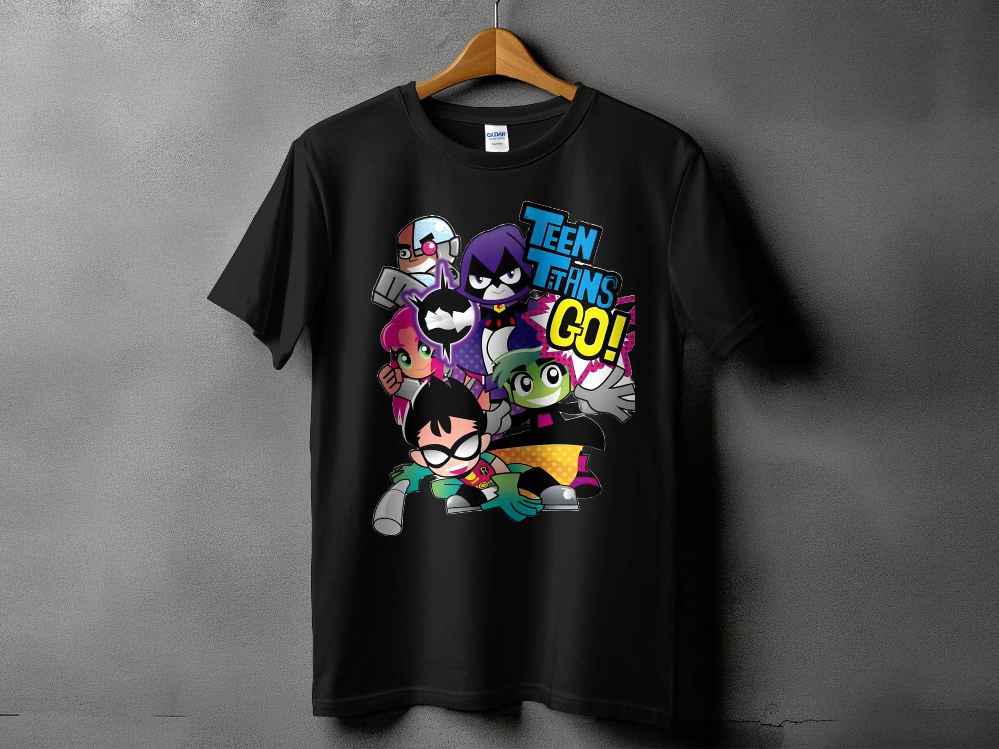Funny Teen Titans Cartoon Shirt