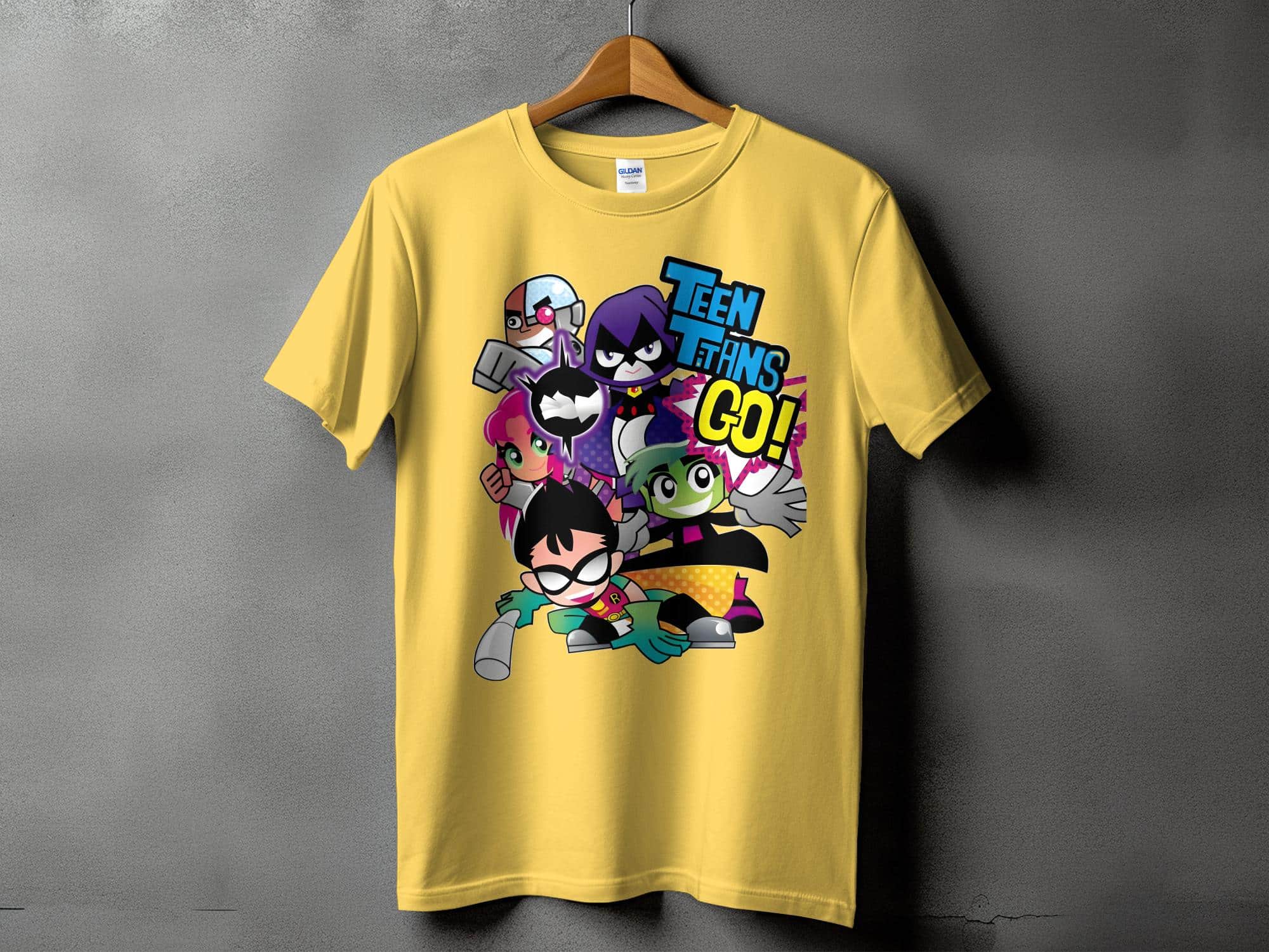 Funny Teen Titans Cartoon Shirt - Image 2