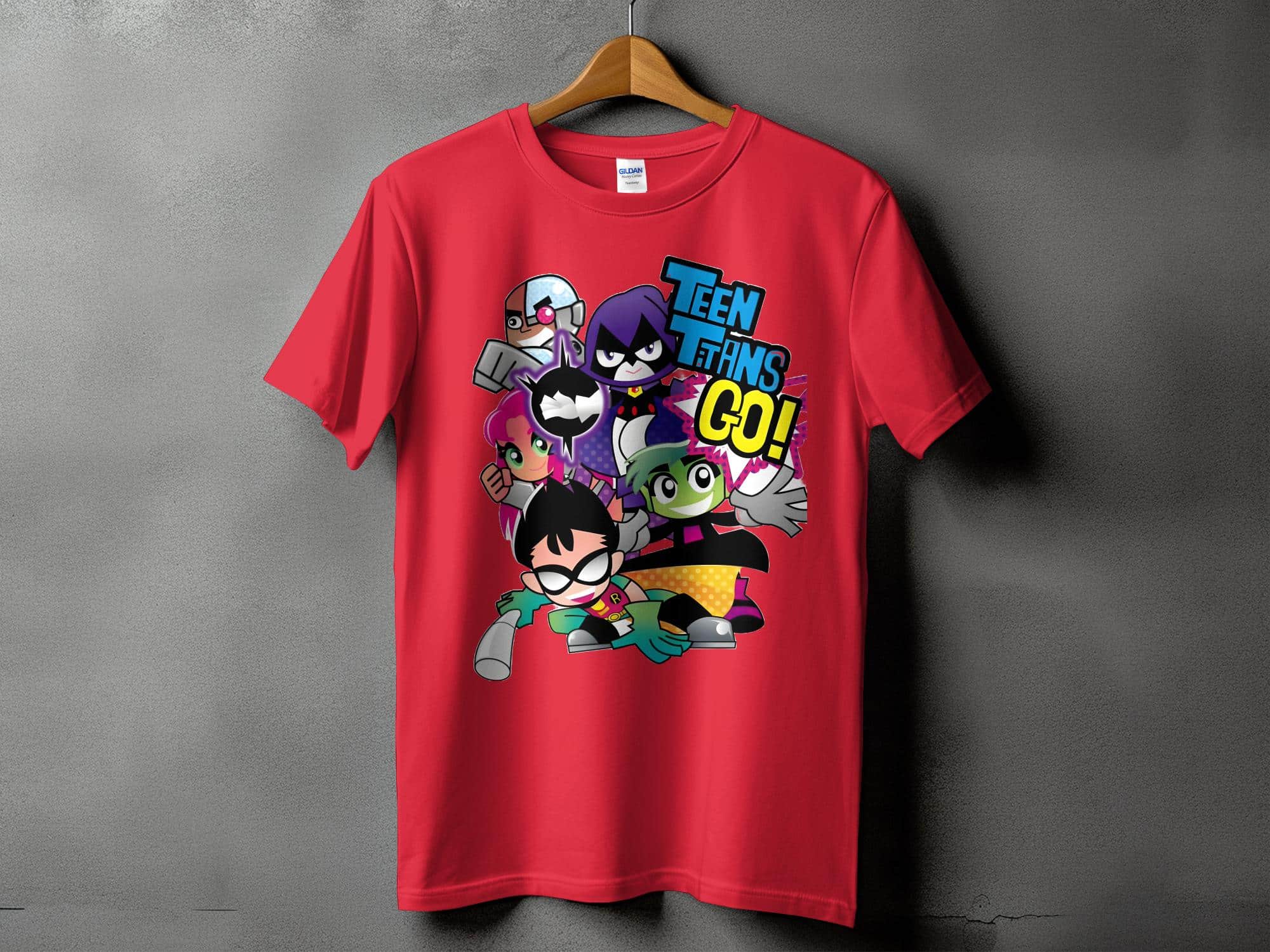Funny Teen Titans Cartoon Shirt - Image 4