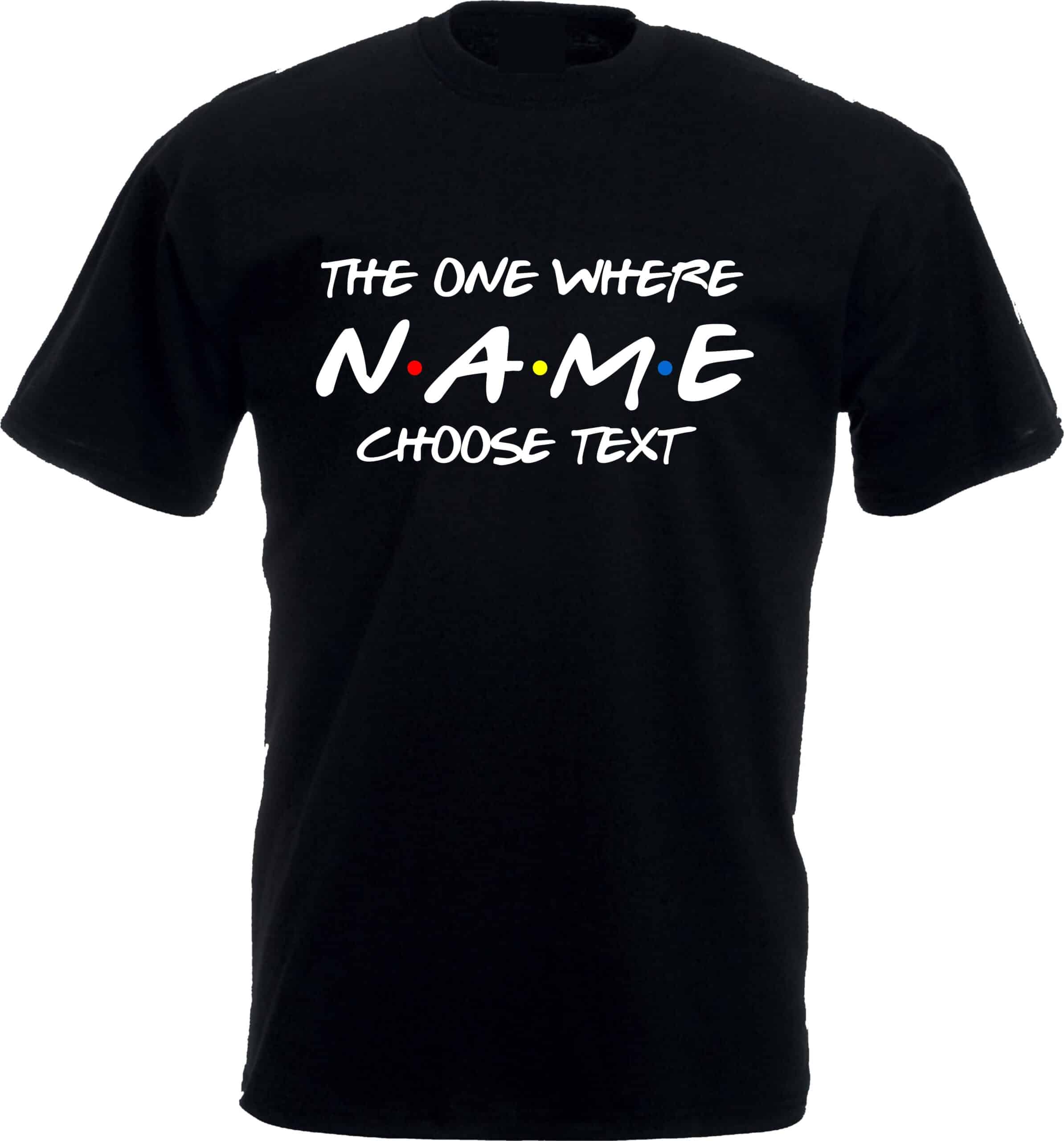 Custom Name & Text T-Shirt - Image 2