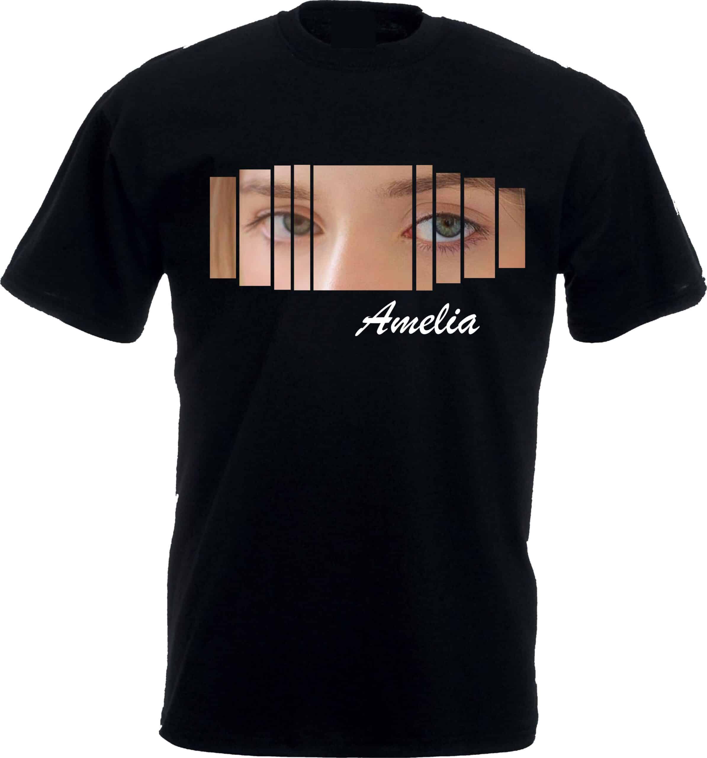 Personalized Eye Portrait T-Shirt - Image 2
