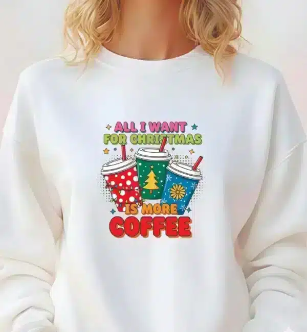 Christmas Coffee Lover Sweatshirt