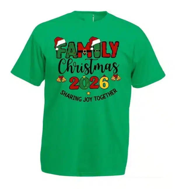 Personalized Family Christmas T Shirt - Image 4