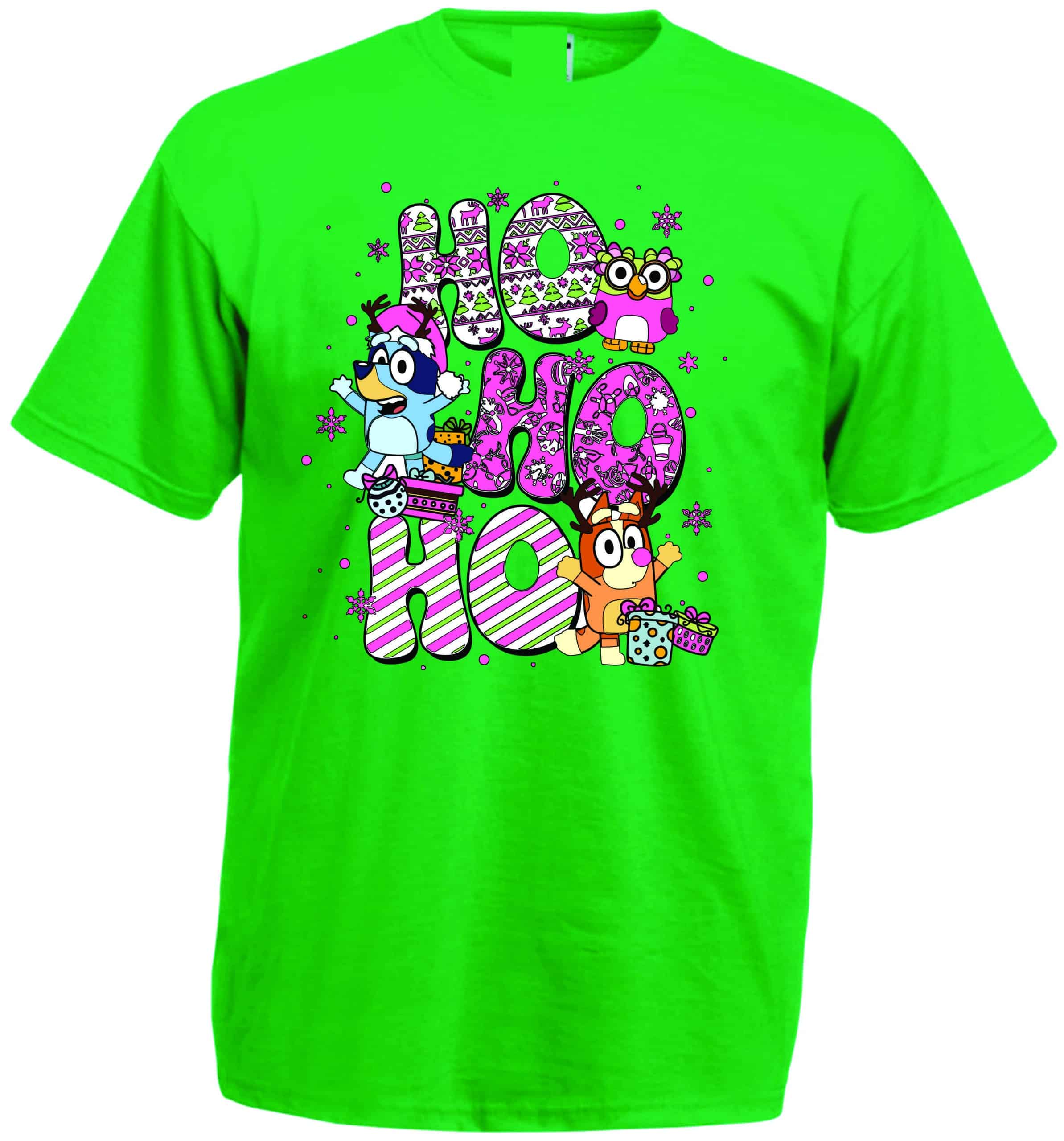 Funny Bluey Christmas T-Shirt - Image 2