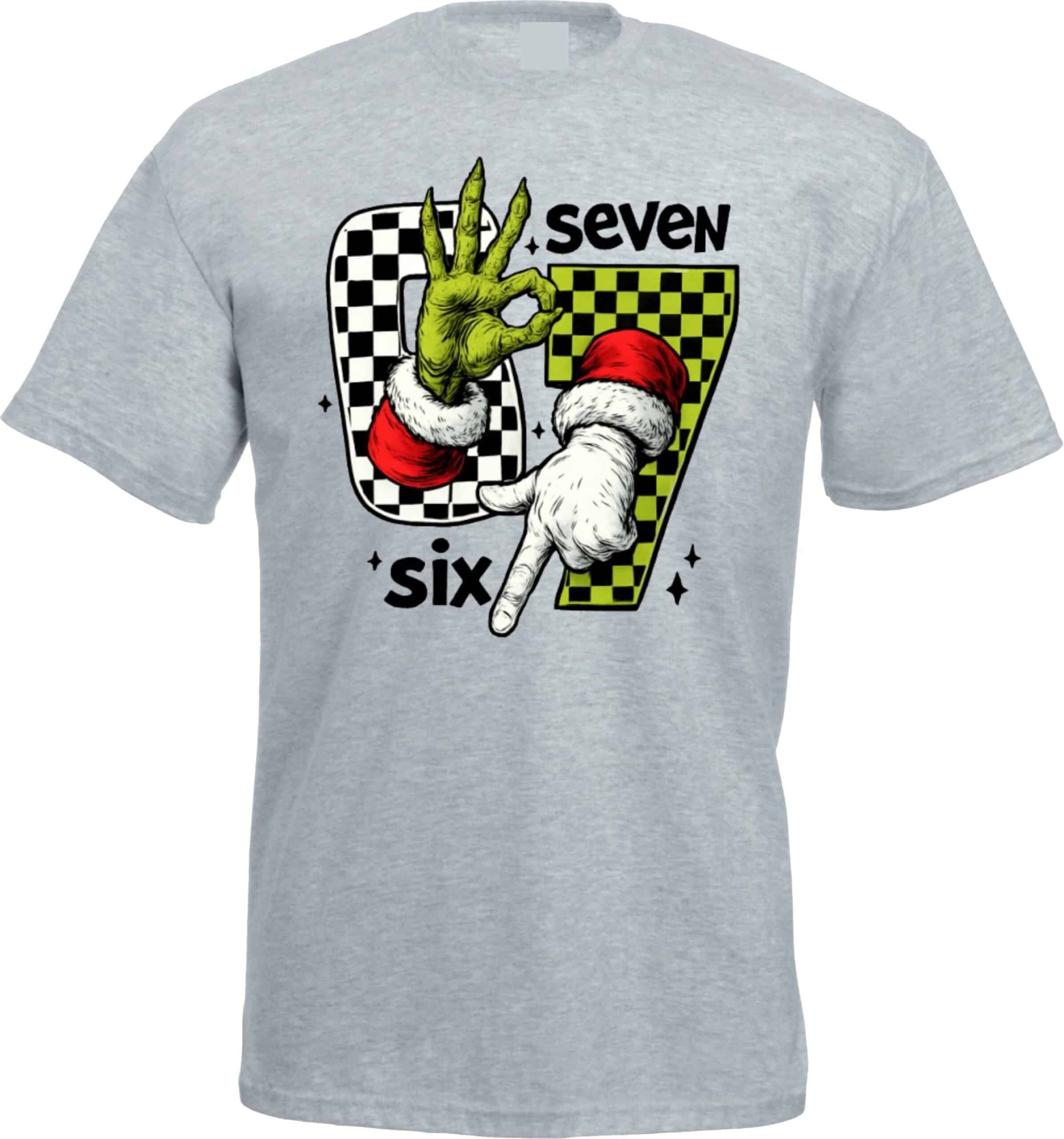 Funny Grinch Height Christmas T-Shirt - Image 2