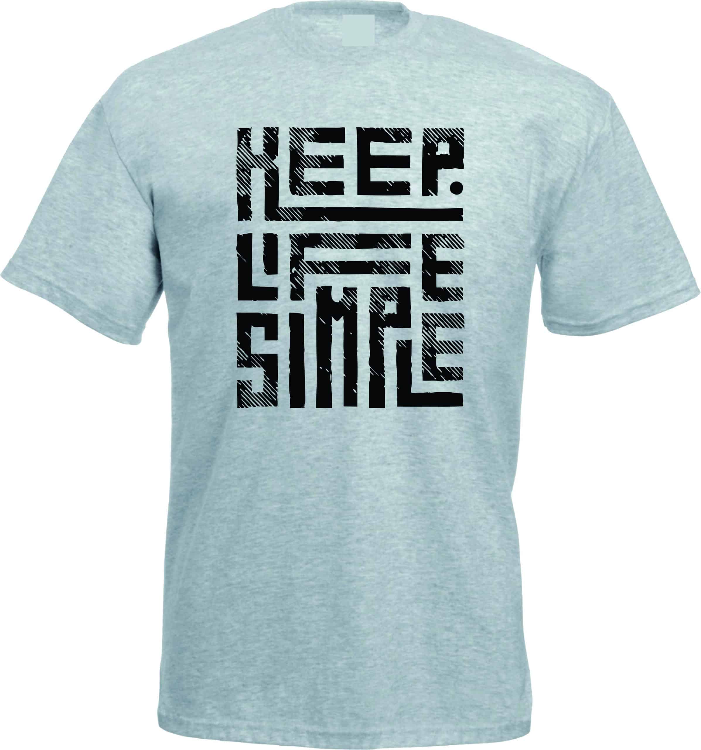 Keep Life Simple T-Shirt - Image 3