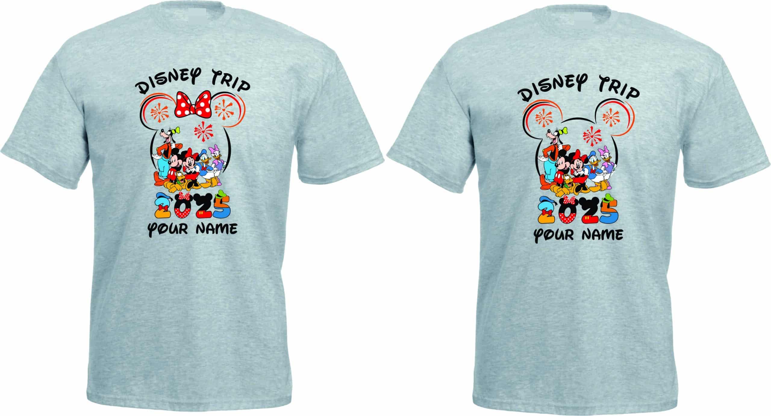 Custom Mickey & Minnie Disney Trip Shirt - Image 3
