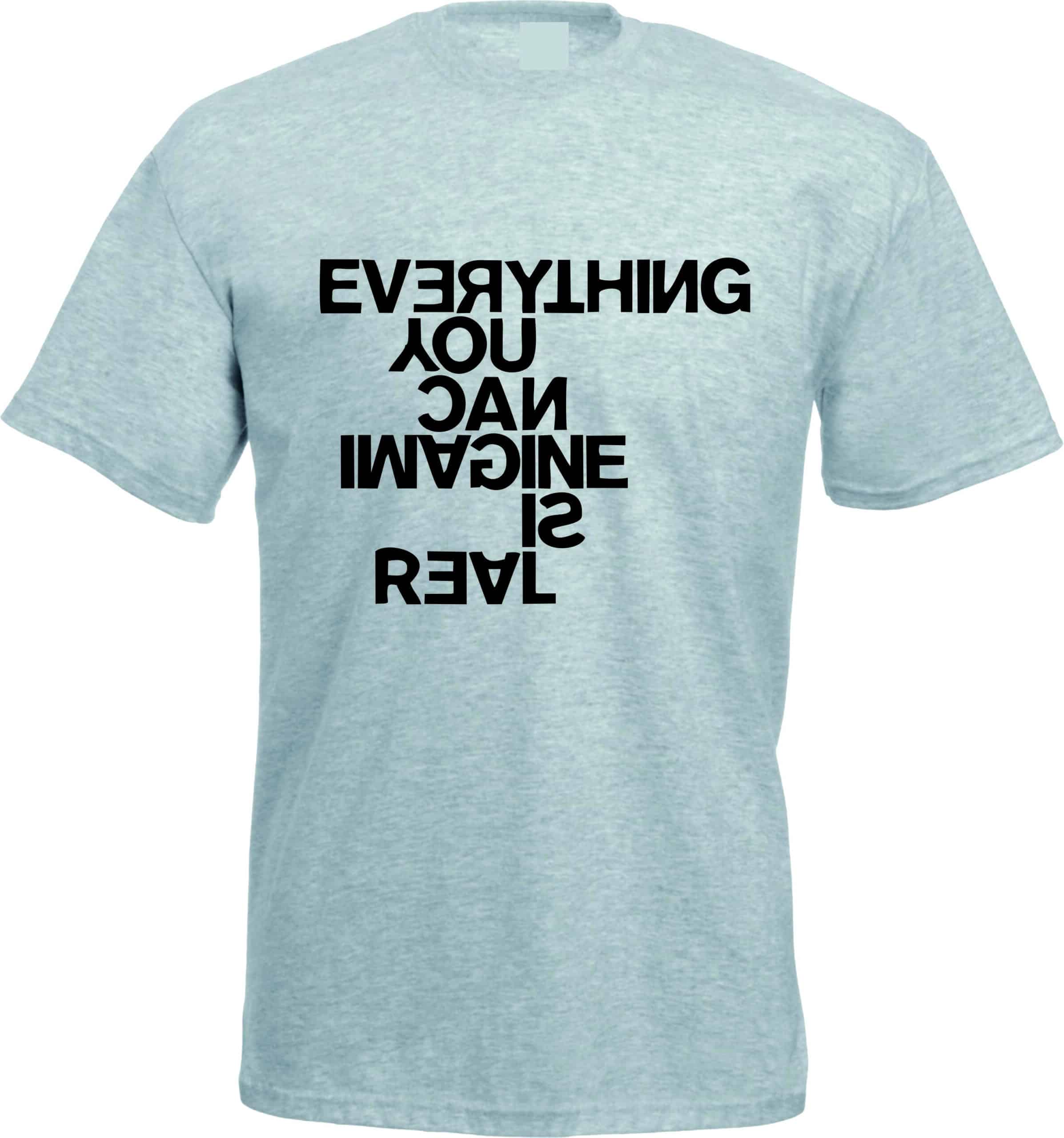 Imagination Quote Graphic T-Shirt - Image 2