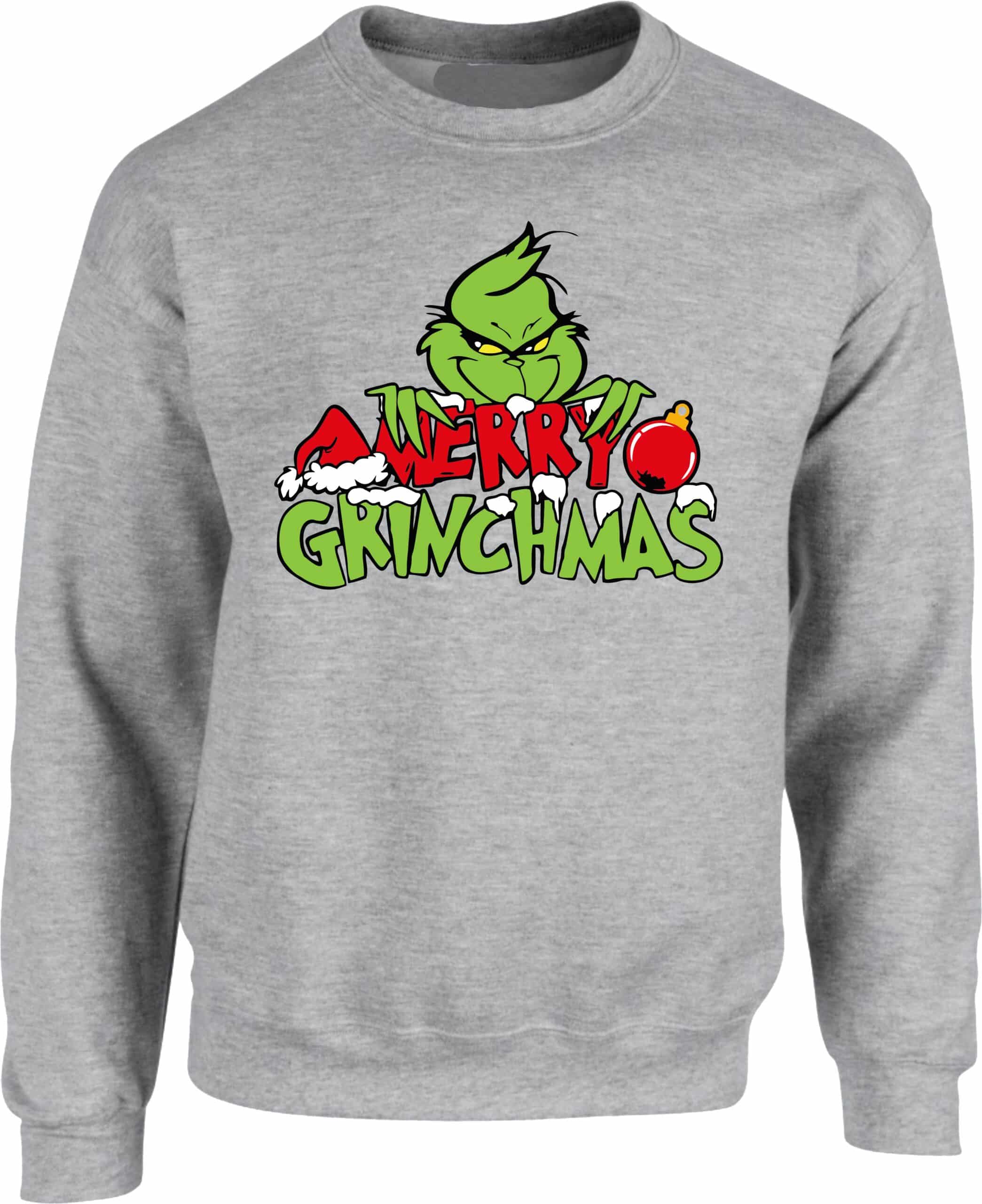 Merry Grinchmas Christmas Sweatshirt - Image 3
