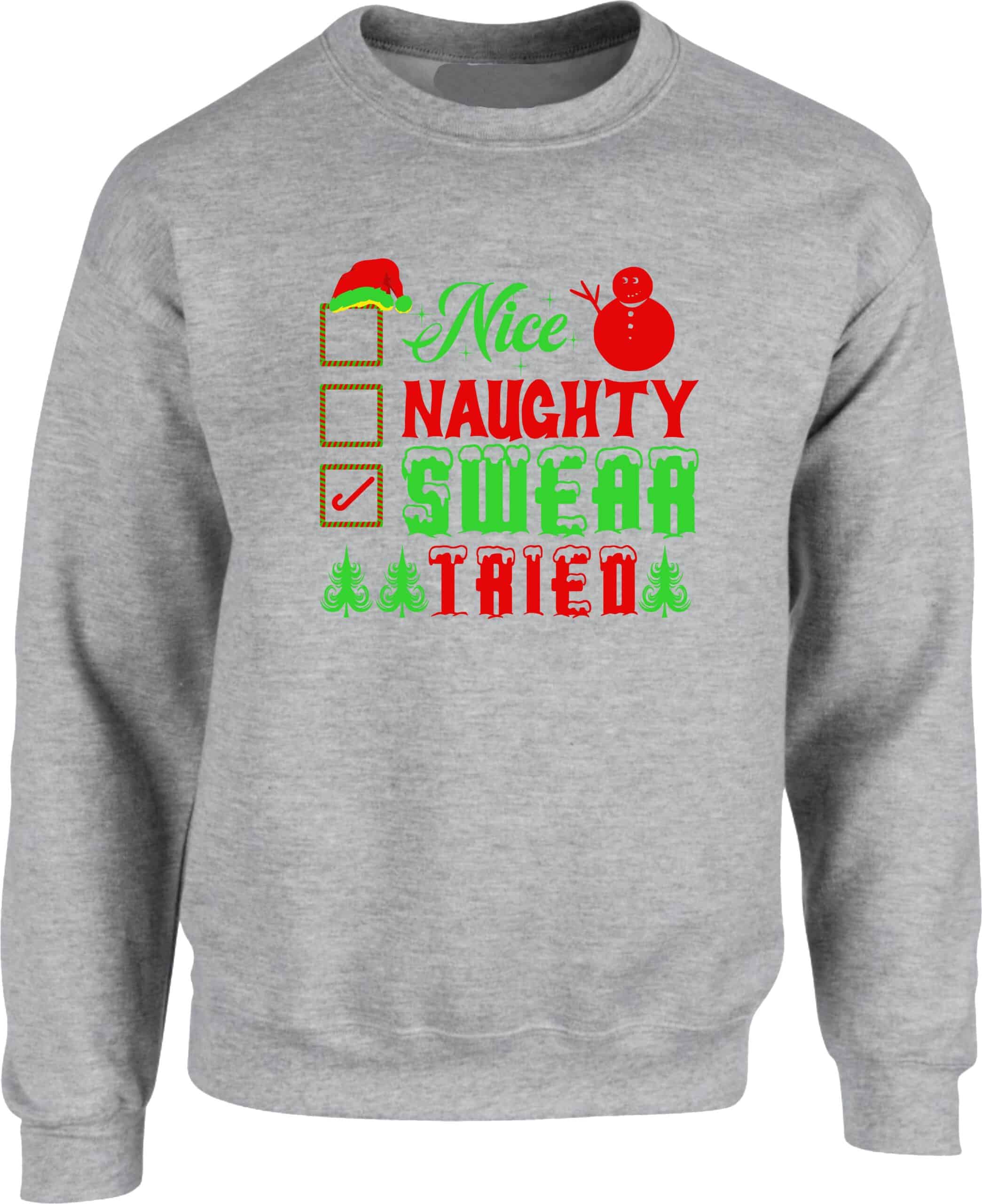 Funny Christmas Slogan Sweatshirt - Image 3