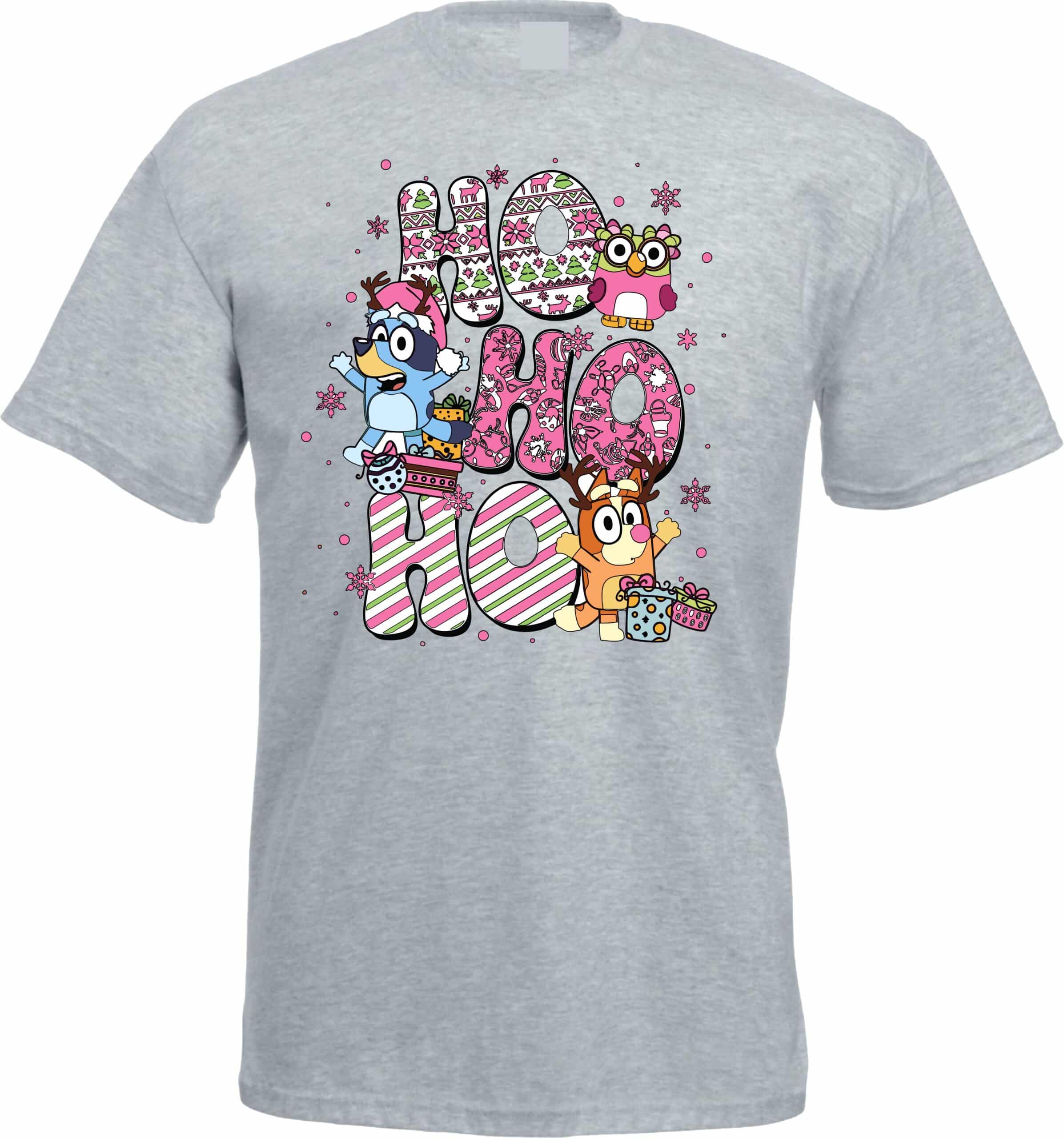 Funny Bluey Christmas T-Shirt - Image 3