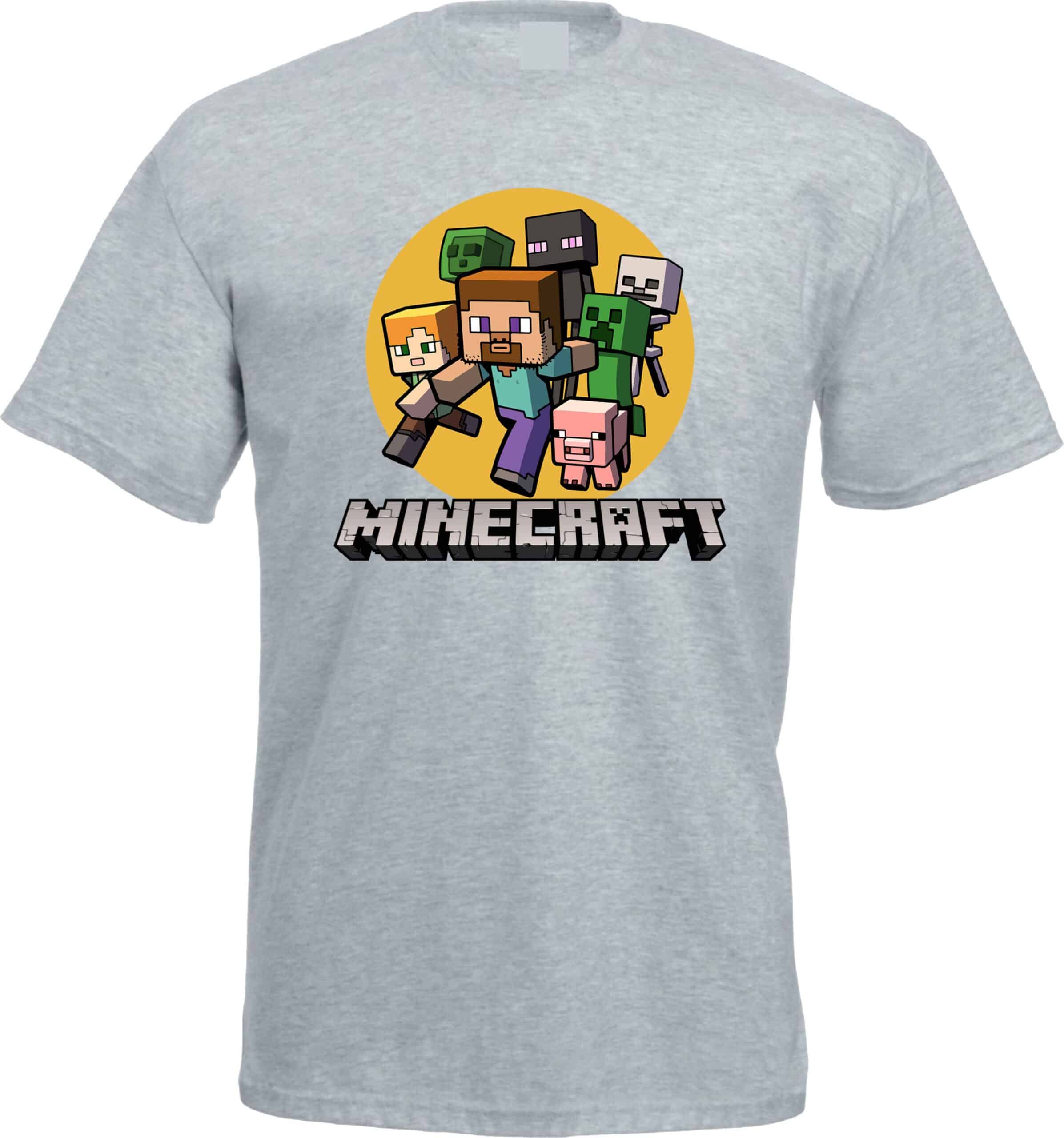Funny Minecraft Pixel T-Shirt - Image 4