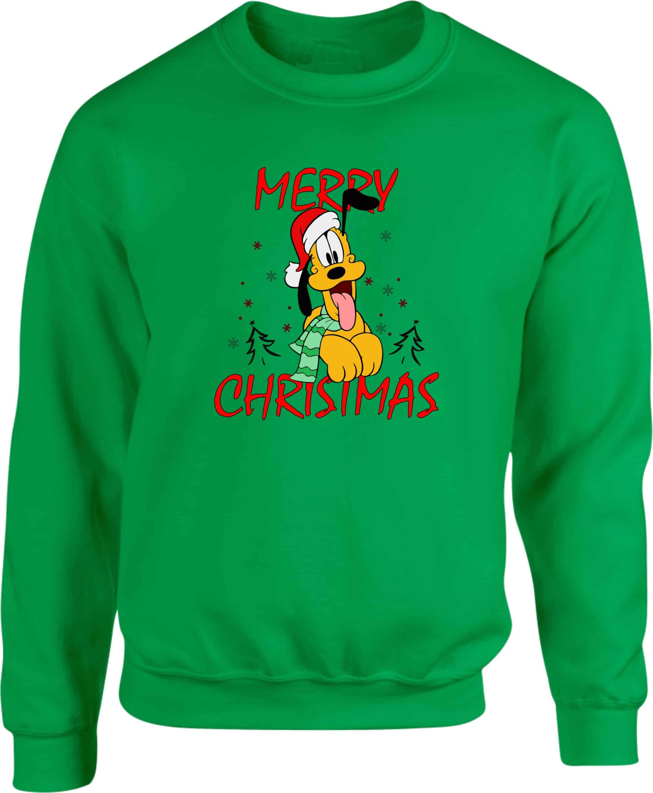 Disney Pluto Christmas Sweatshirt - Image 3