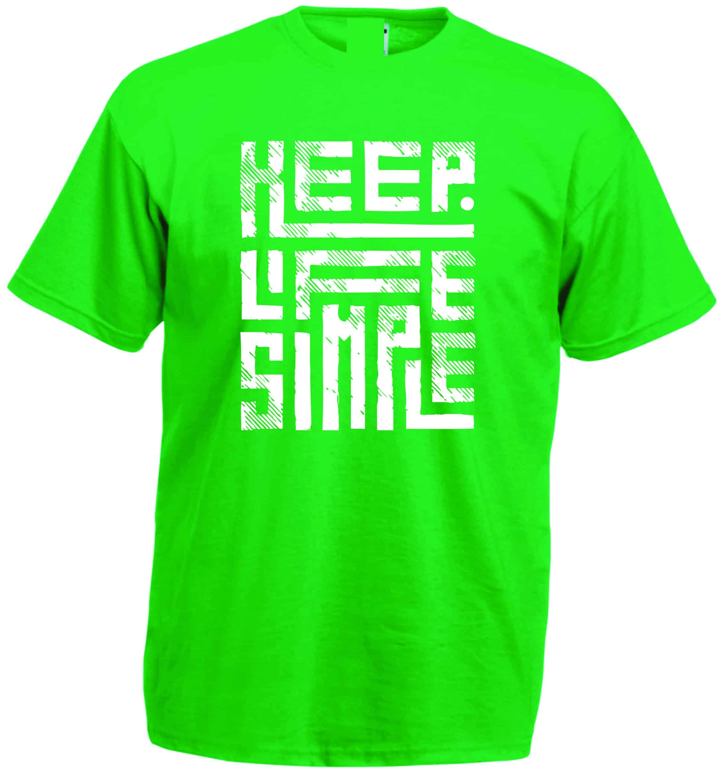 Keep Life Simple T-Shirt - Image 4
