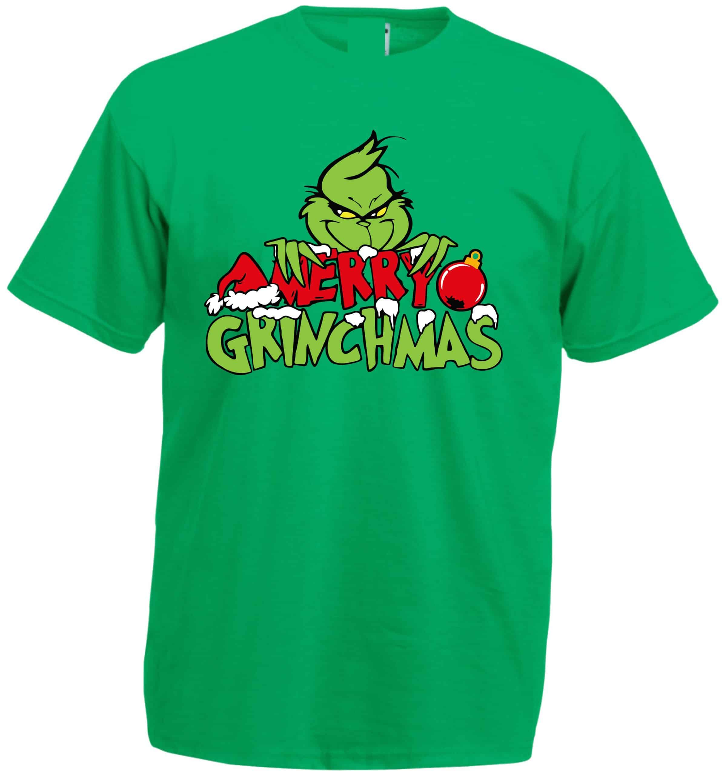 Merry Grinchmas Unisex T-Shirt - Image 4