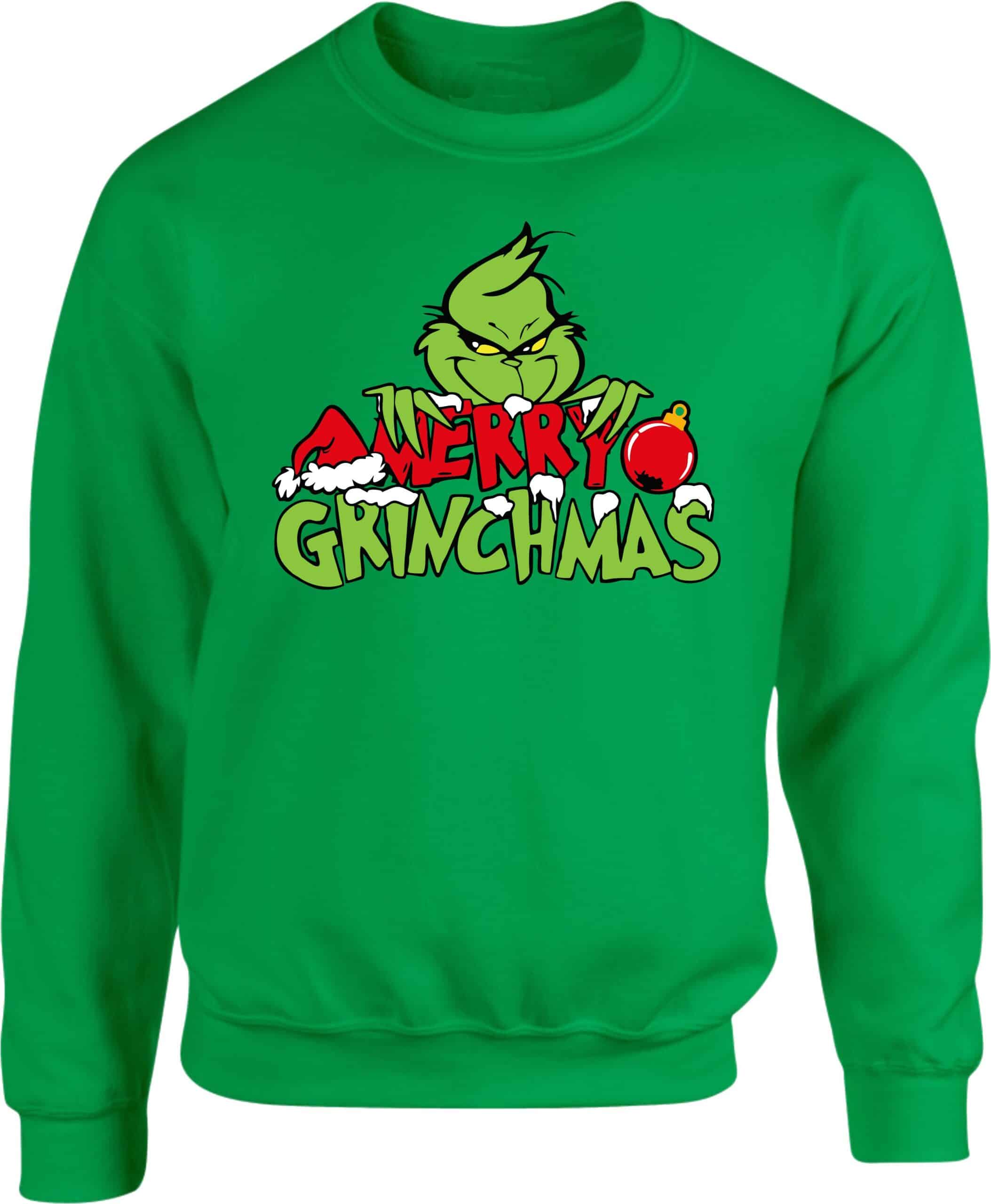 Merry Grinchmas Christmas Sweatshirt - Image 4