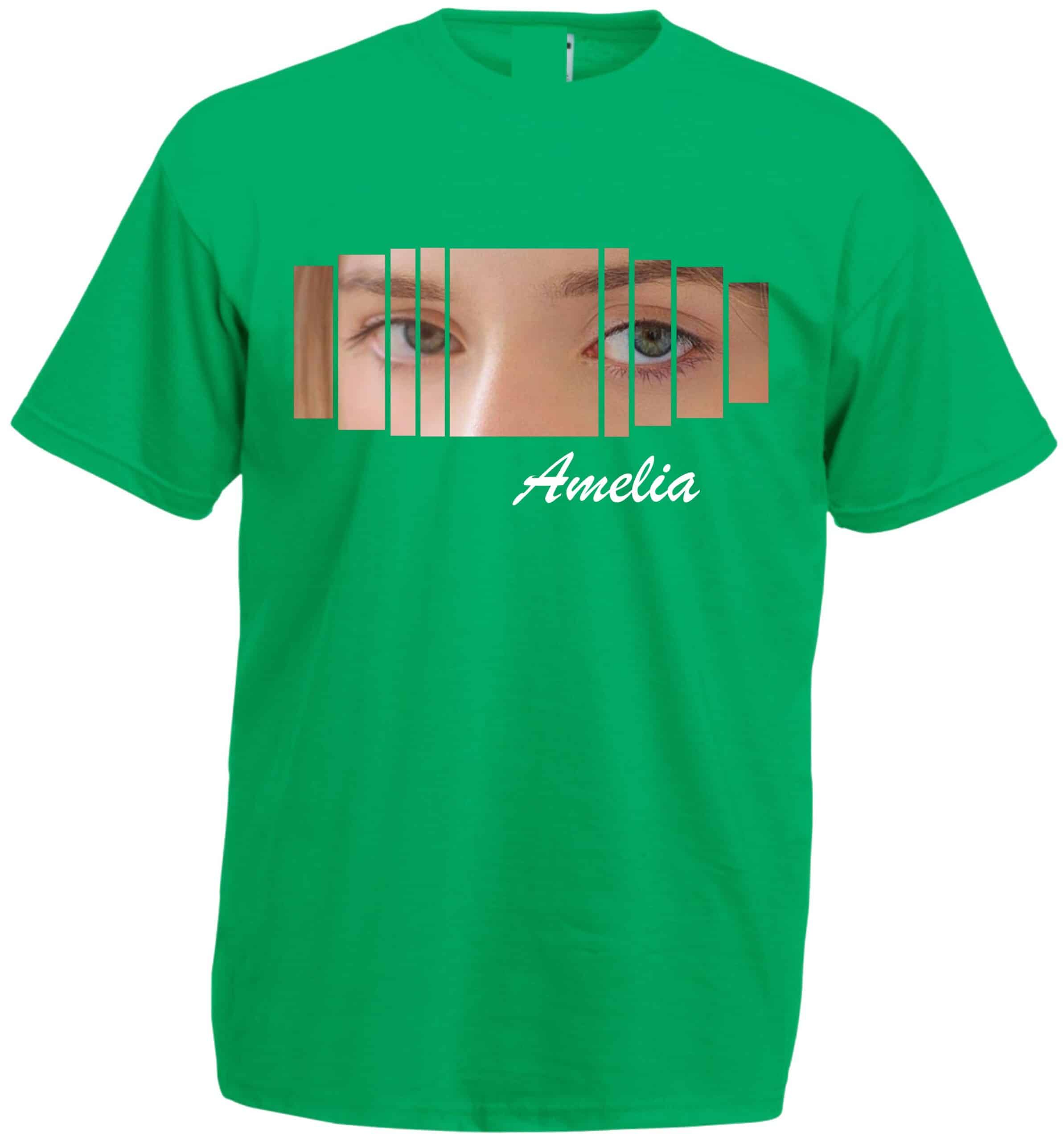 Personalized Eye Portrait T-Shirt - Image 3