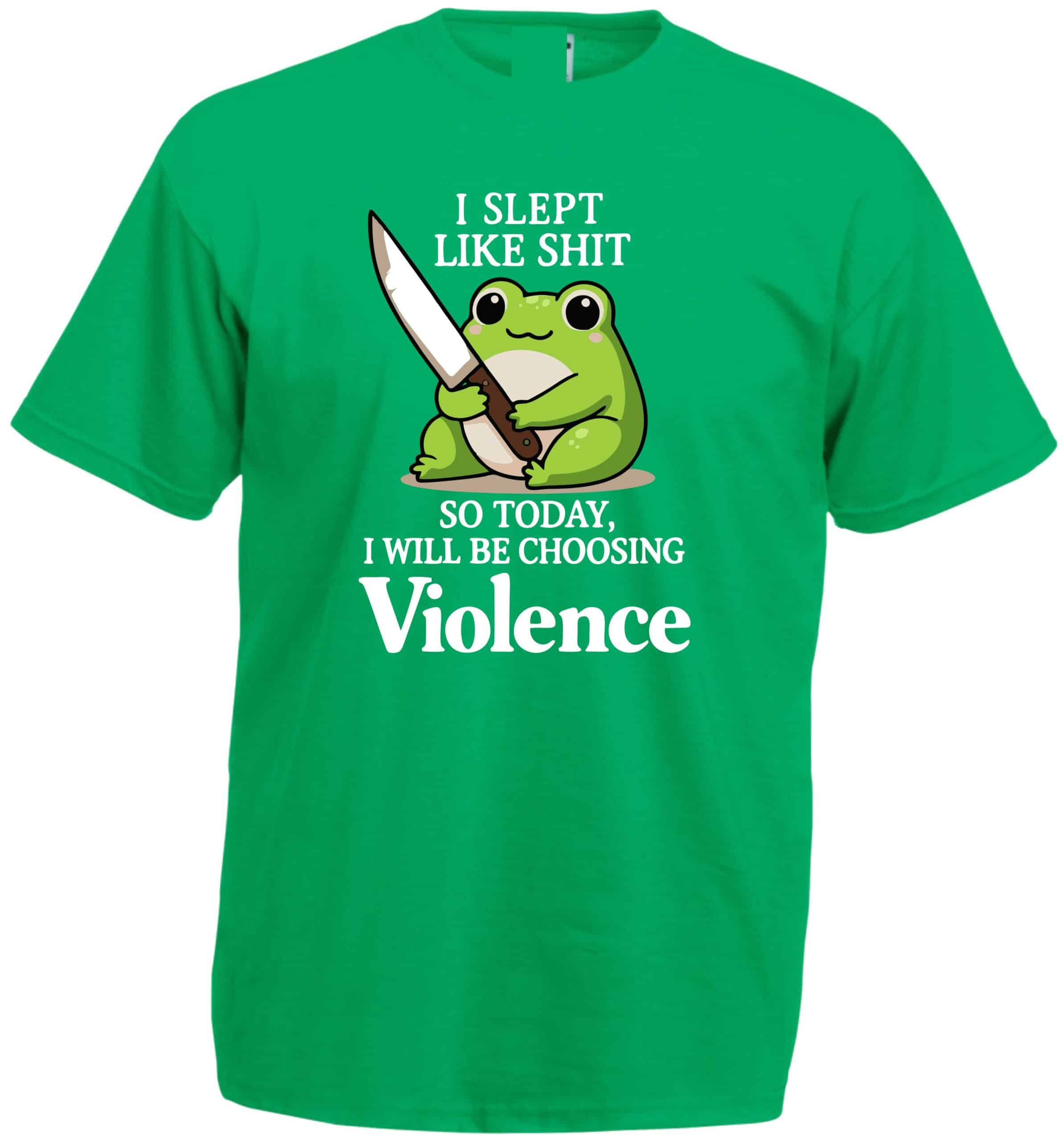Choosing Violence Slogan T-Shirt - Image 4