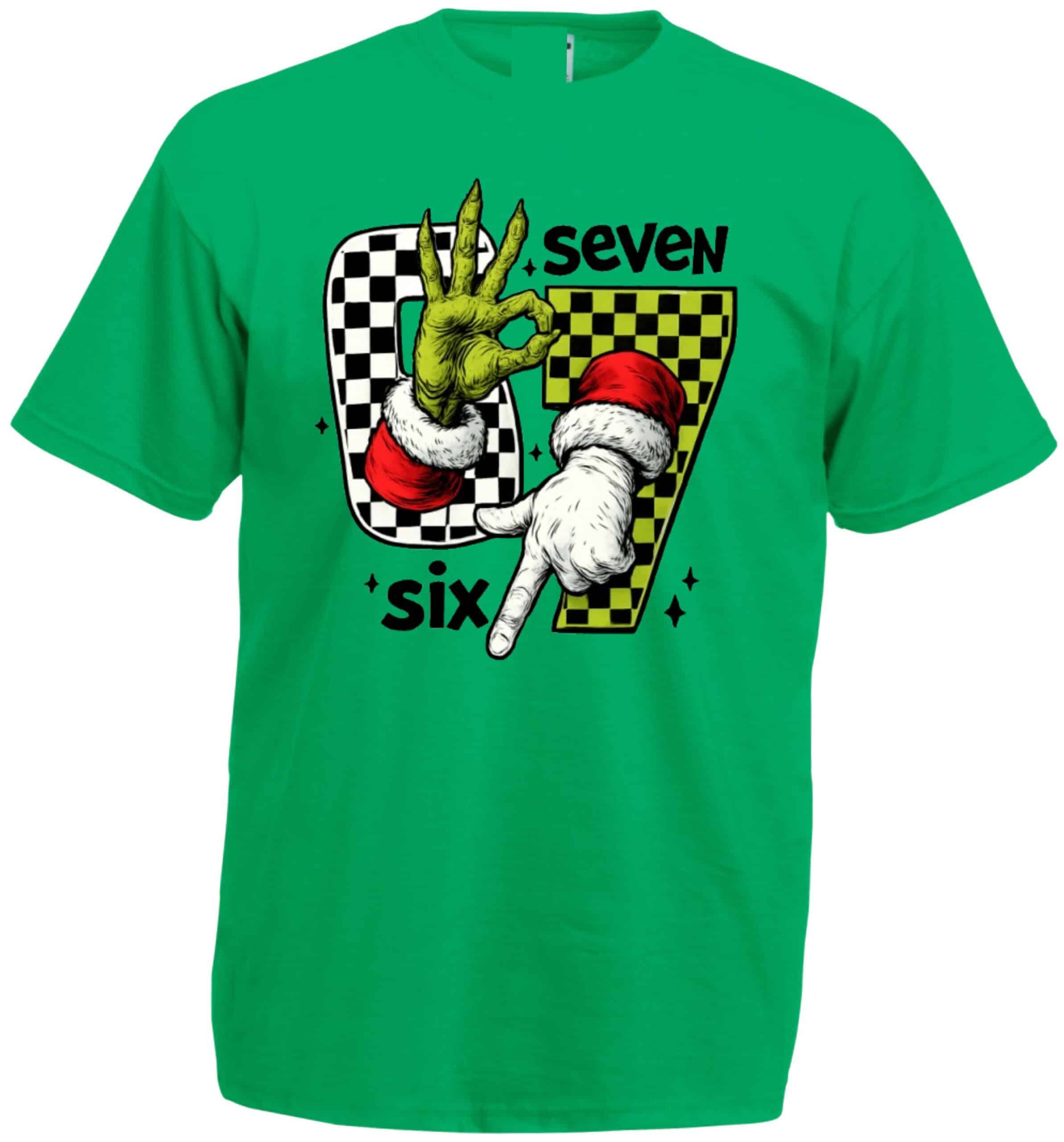 Funny Grinch Height Christmas T-Shirt - Image 3