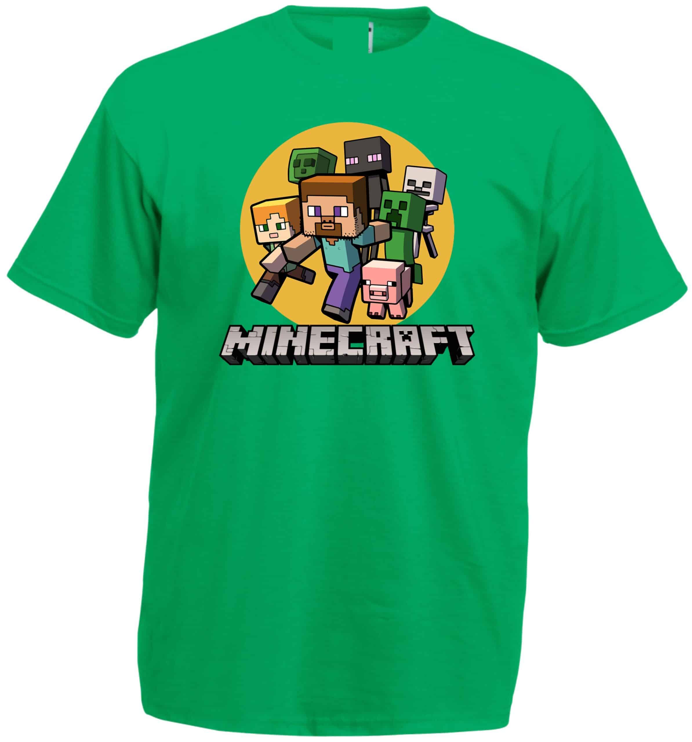 Funny Minecraft Pixel T-Shirt - Image 5