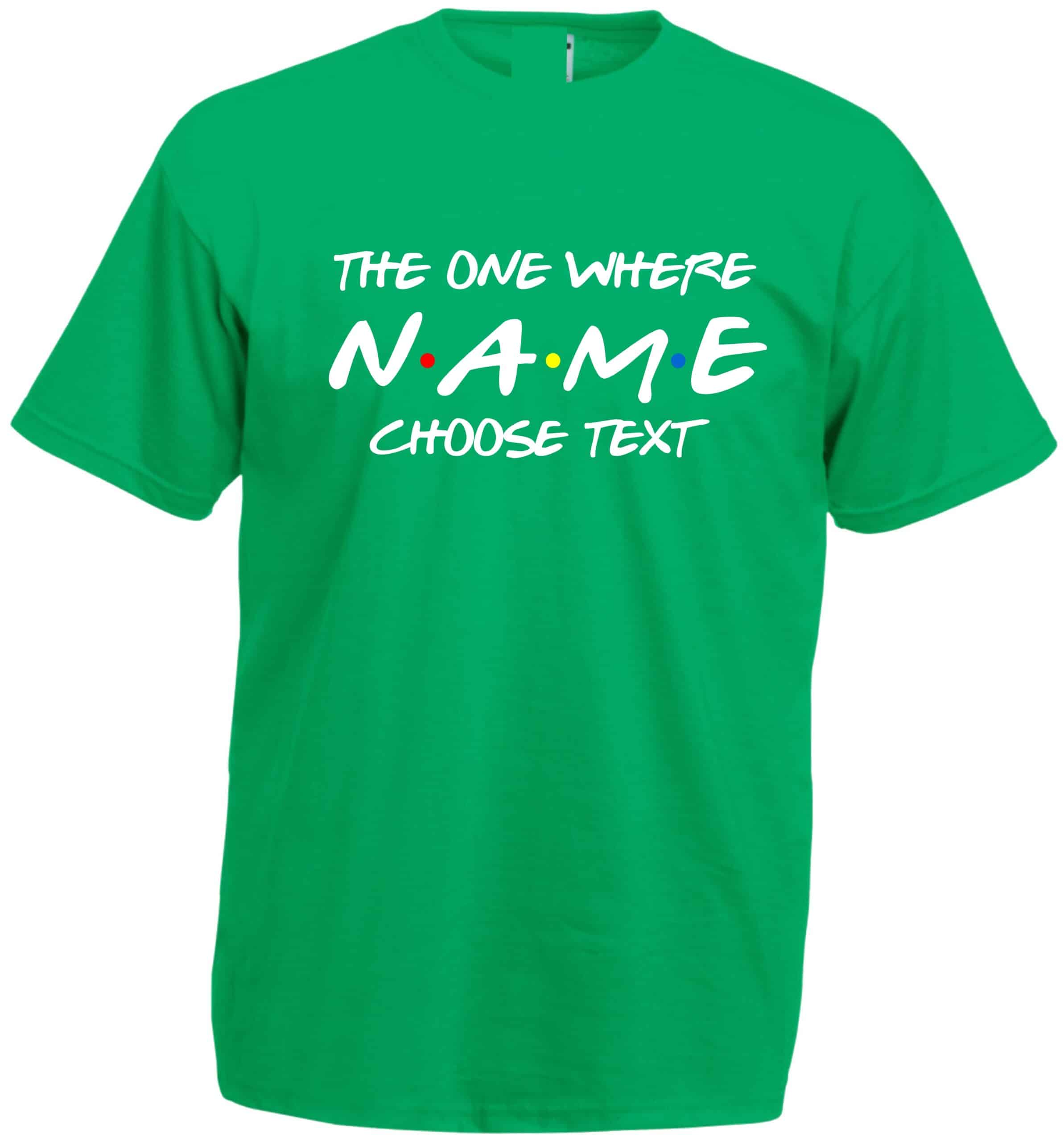 Custom Name & Text T-Shirt - Image 3