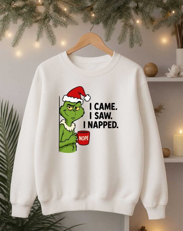Funny Grinch Christmas Sweatshirt