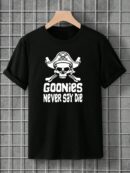 "Never Say Die" Slogan T-Shirt