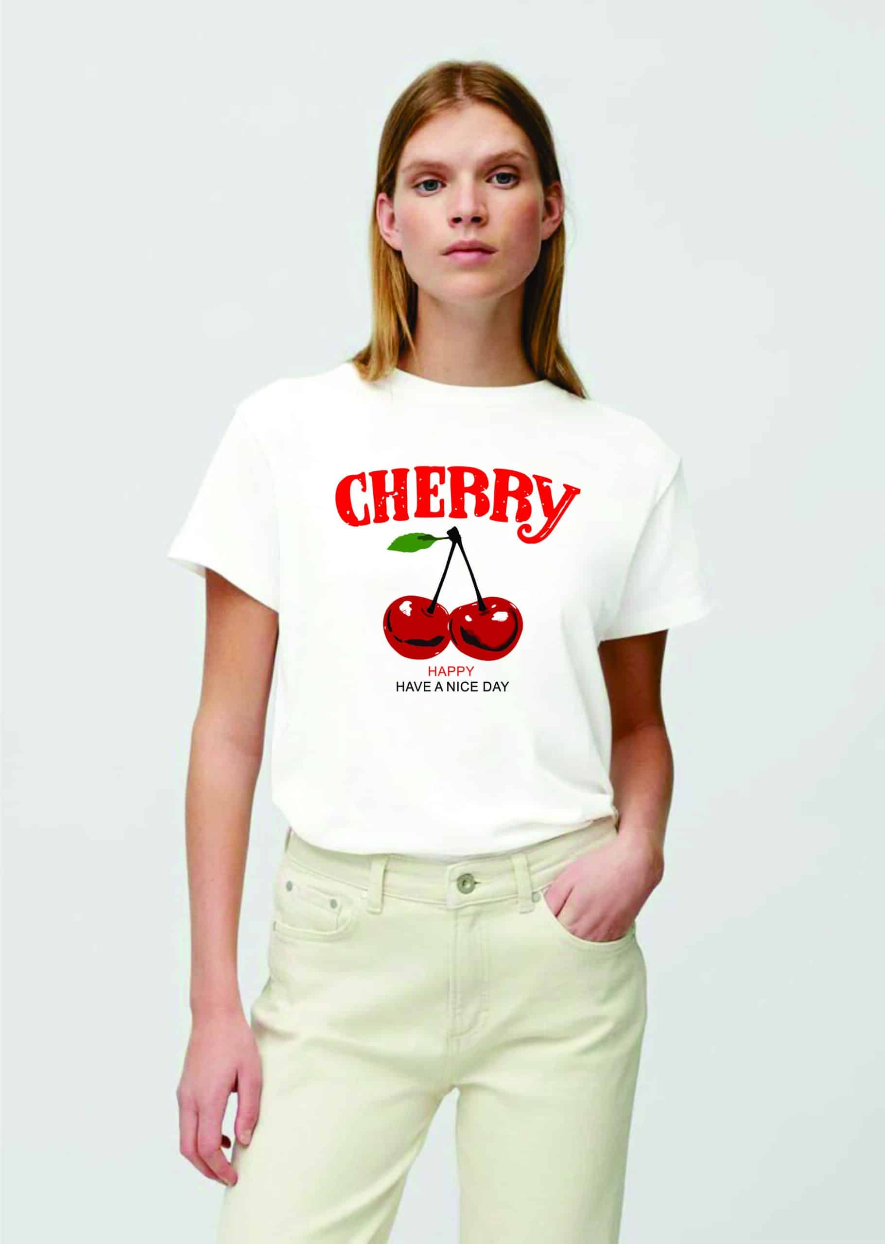 Sweet Red Cherry Summer T-Shirt