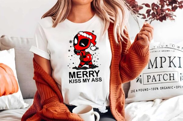 Merry Kiss My A Christmas Shirt