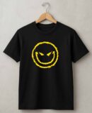 Novelty Evil Face Graphic T-Shirt | Birmingham uk