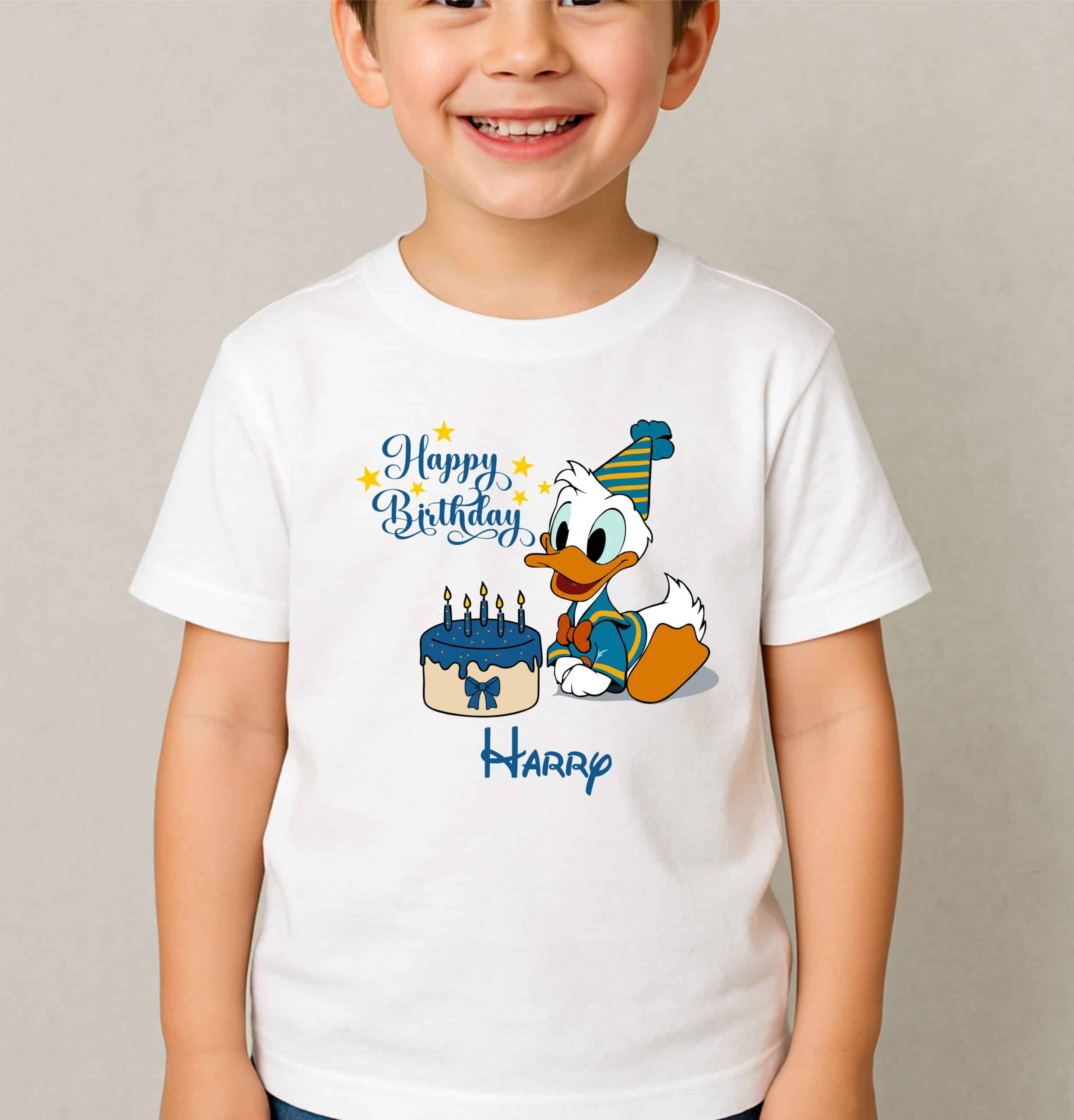 Personalised Kids Birthday T-Shirt | Birmingham