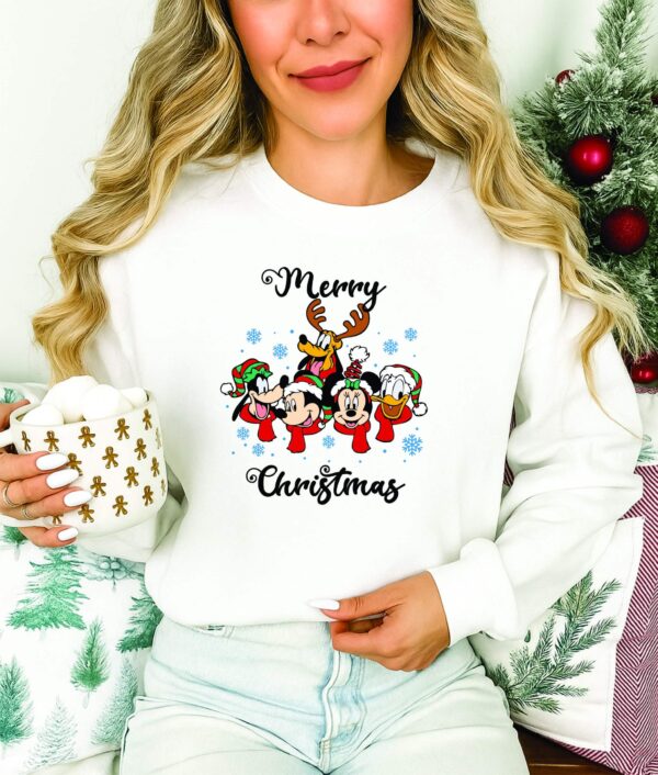 Disney Mickey Squad Christmas Sweatshirt