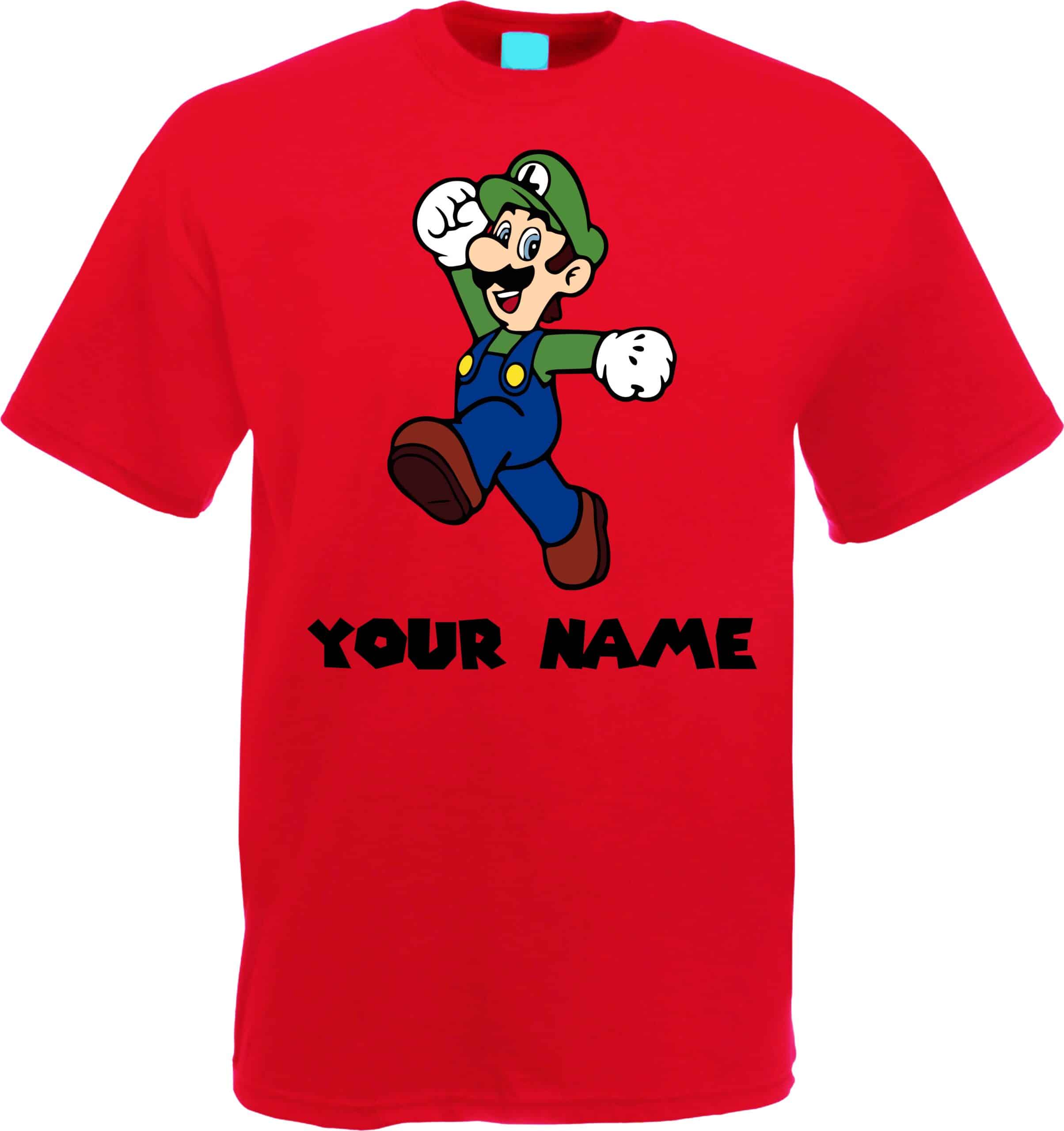 Custom Mario & Luigi T-Shirt - Image 7