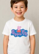 Funny Pig Cartoon Kids Shirt